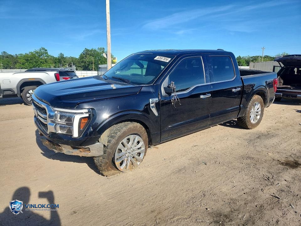 2025 FORD F150 LARIAT – Lot 53587856 auction photo