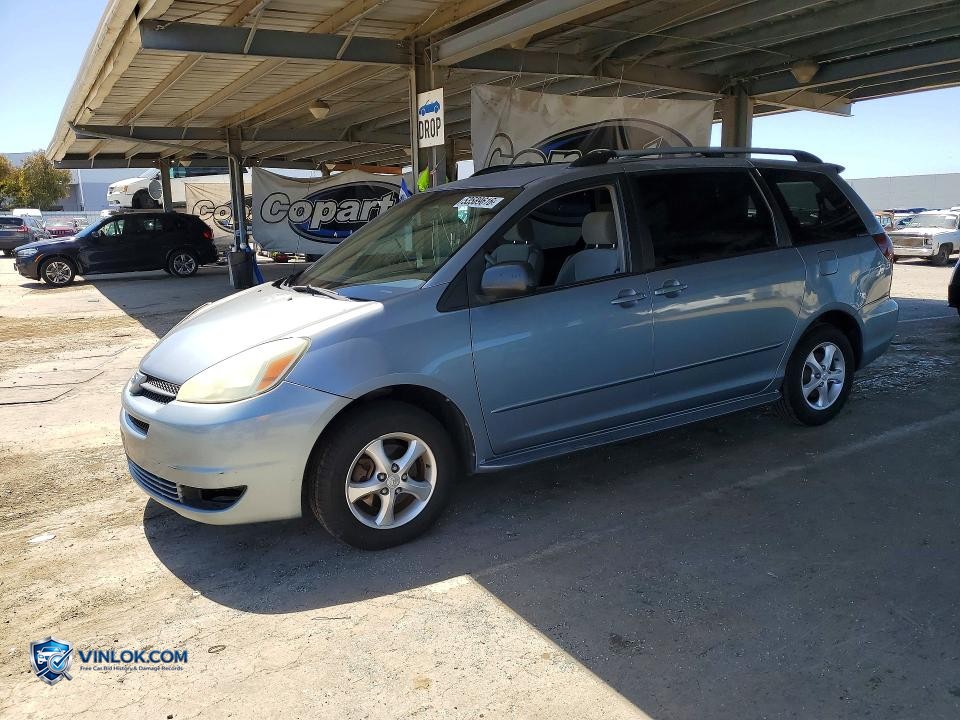 2004 TOYOTA SIENNA LE 7 PASSENGER – Lot 53589616 auction photo