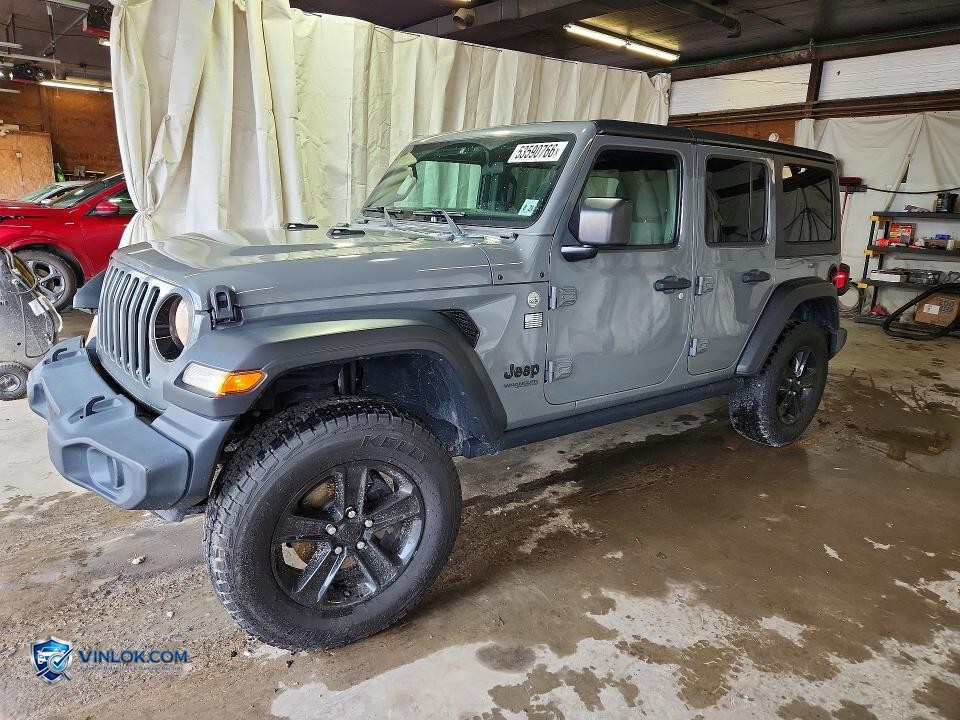 2019 JEEP WRANGLER UNLIMITED SPORT – Lot 53590766 auction photo