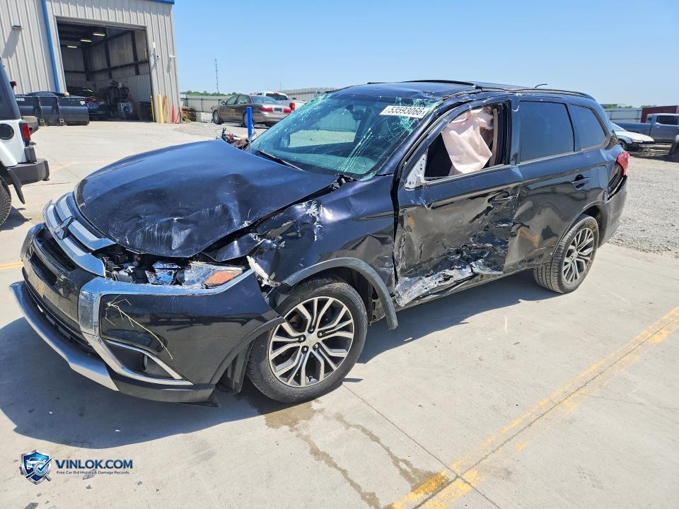 2016 MITSUBISHI OUTLANDER SE – Lot 53593066 auction photo