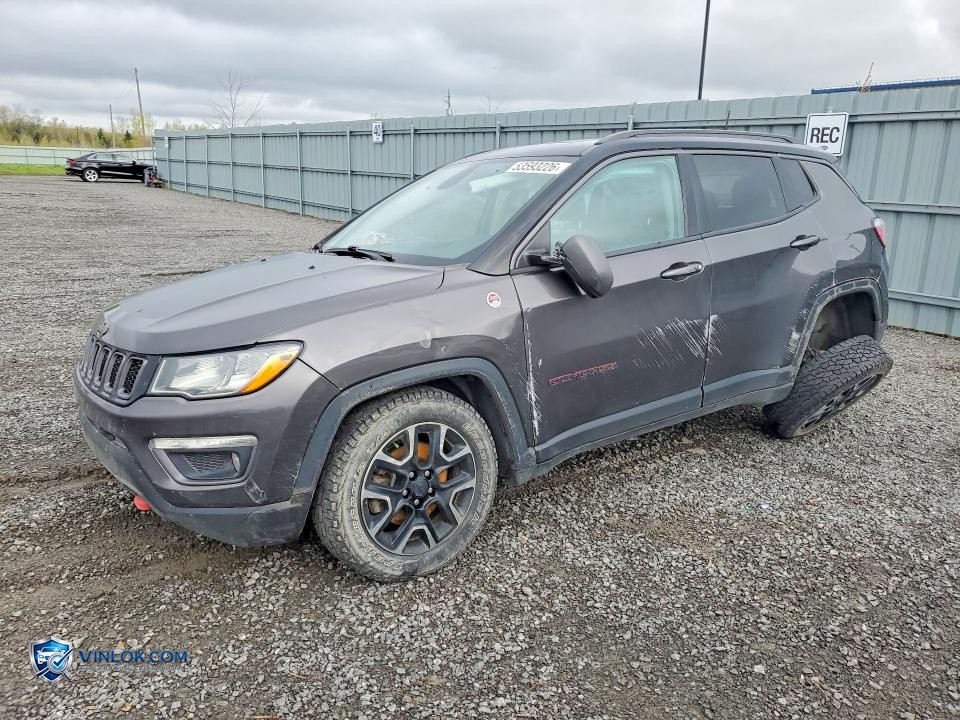 2018 JEEP COMPASS TRAILHAWK – Lot 53593226 auction photo