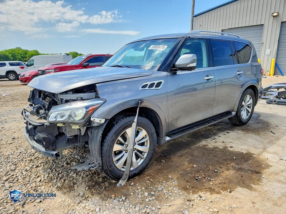2017 INFINITI QX80 BASE – Lot 53593476 auction photo