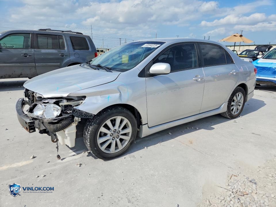 2009 TOYOTA COROLLA S – Lot 53594026 auction photo