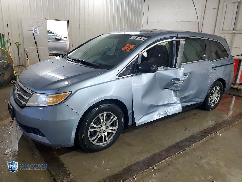 2013 HONDA ODYSSEY EXL – Lot 53595676 auction photo