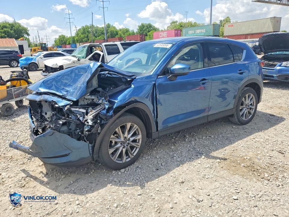 2021 MAZDA CX-5 GRAND TOURING – Lot 53595896 auction photo