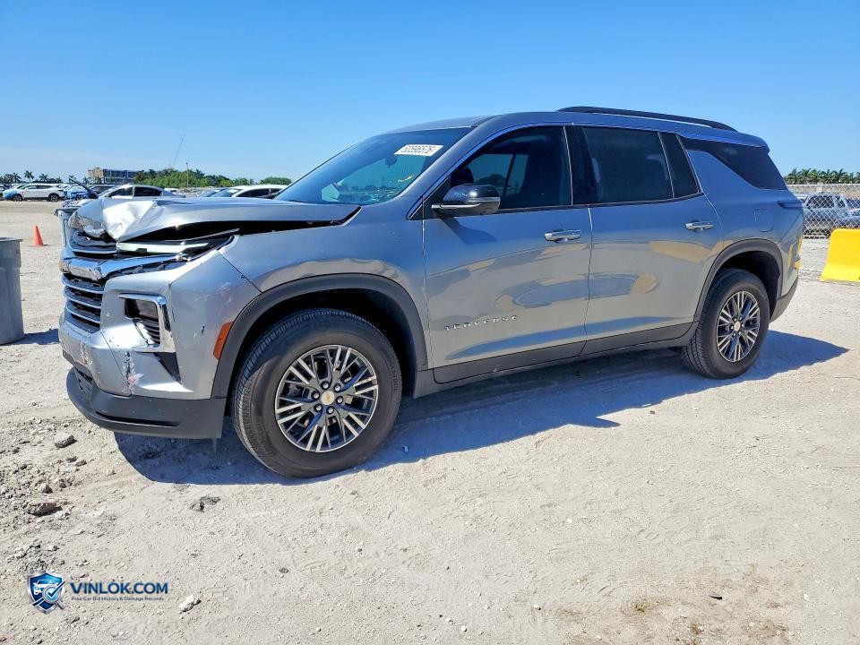 2025 CHEVROLET TRAVERSE LT – Lot 53596576 auction photo
