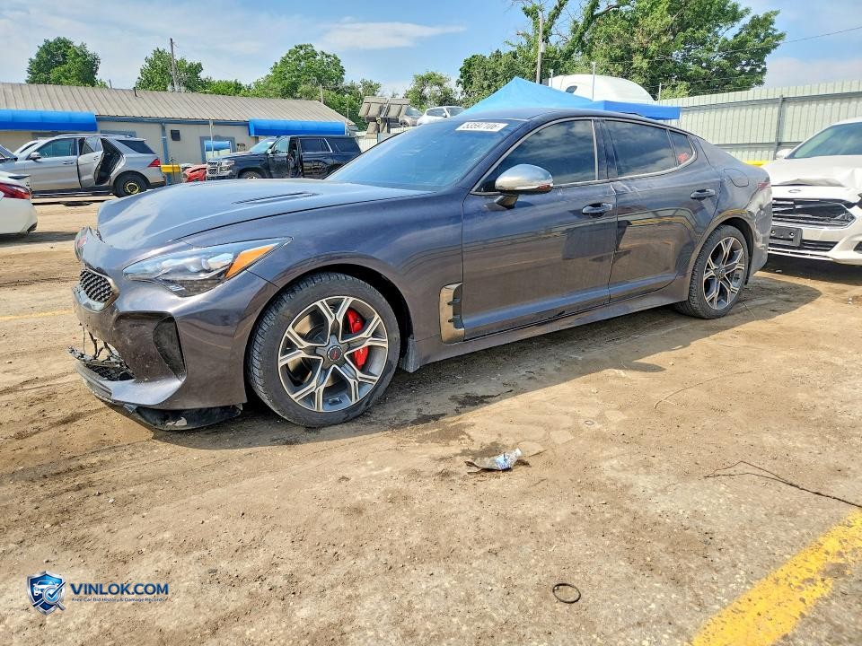 2019 KIA STINGER GT – Lot 53597106 auction photo