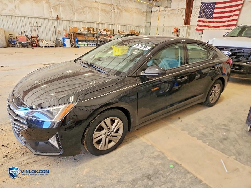 2020 HYUNDAI ELANTRA SEL – Lot 53598196 auction photo