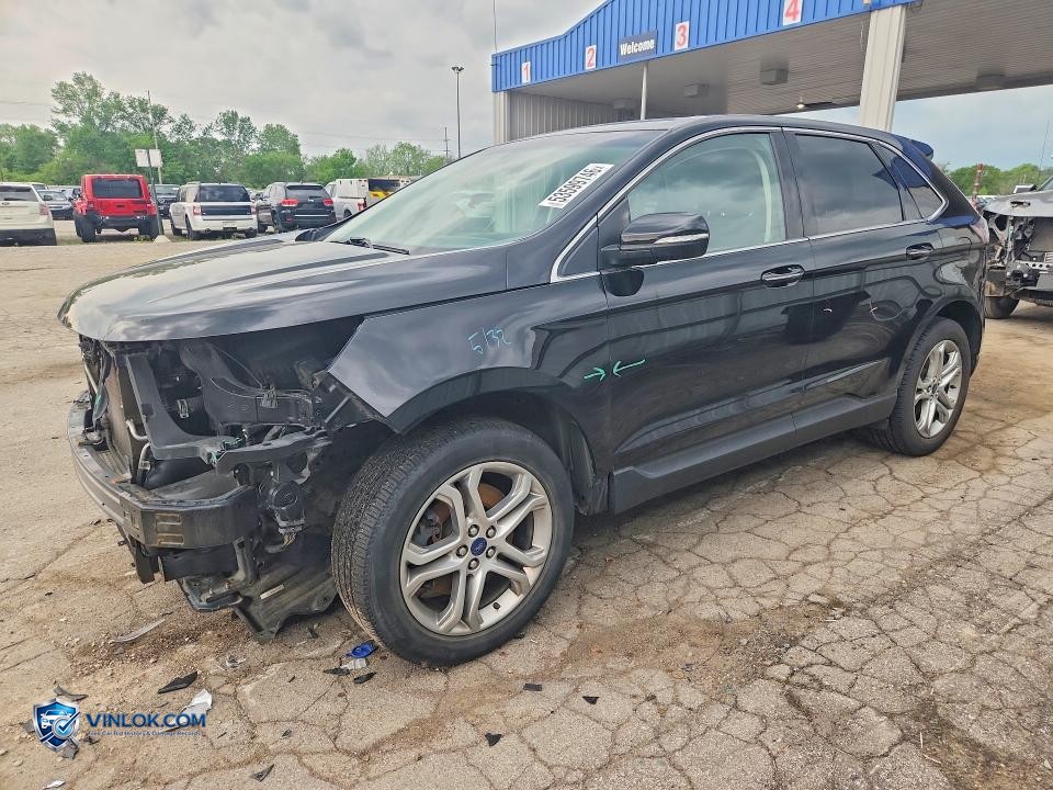 2017 FORD EDGE TITANIUM – Lot 53599746 auction photo