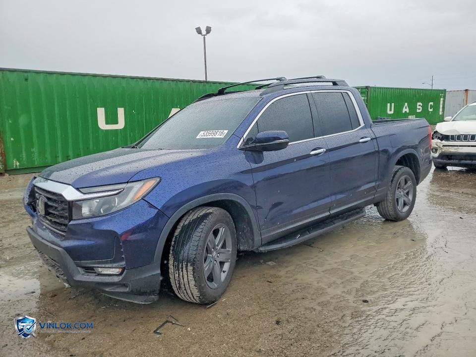 2022 HONDA RIDGELINE RTL – Lot 53599816 auction photo