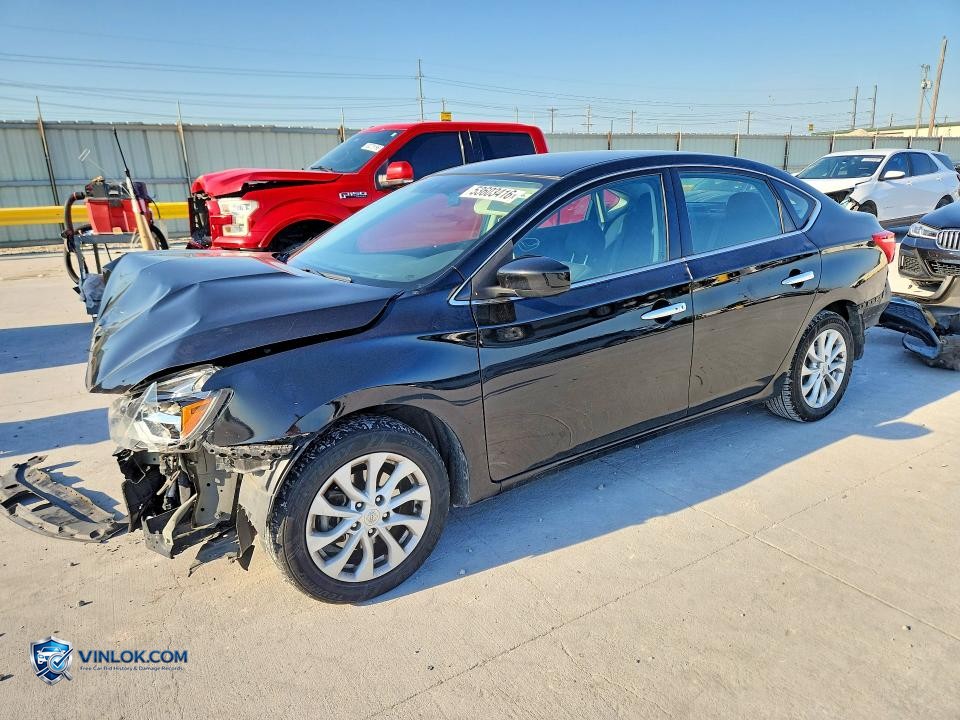 2019 NISSAN SENTRA SV – Lot 53603416 auction photo