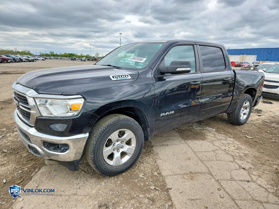 2021 RAM 1500 BIG HORN – Lot 53603586 auction photo