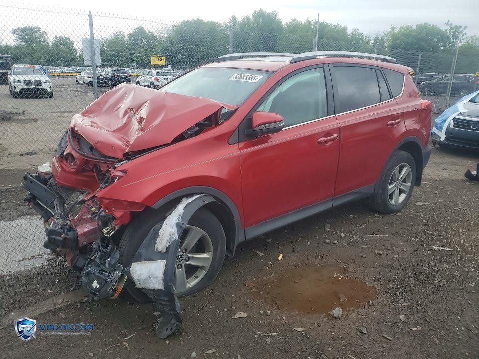 2015 TOYOTA RAV4 XLE – Lot 53605566 auction photo