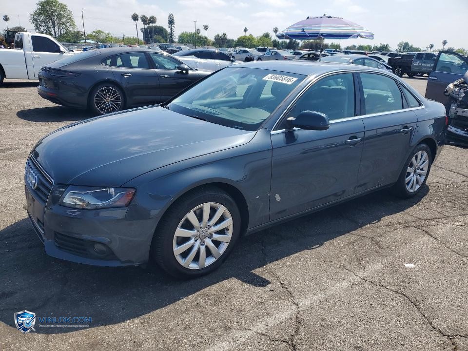 2010 AUDI A4 PREMIUM PLUS – Lot 53605846 auction photo