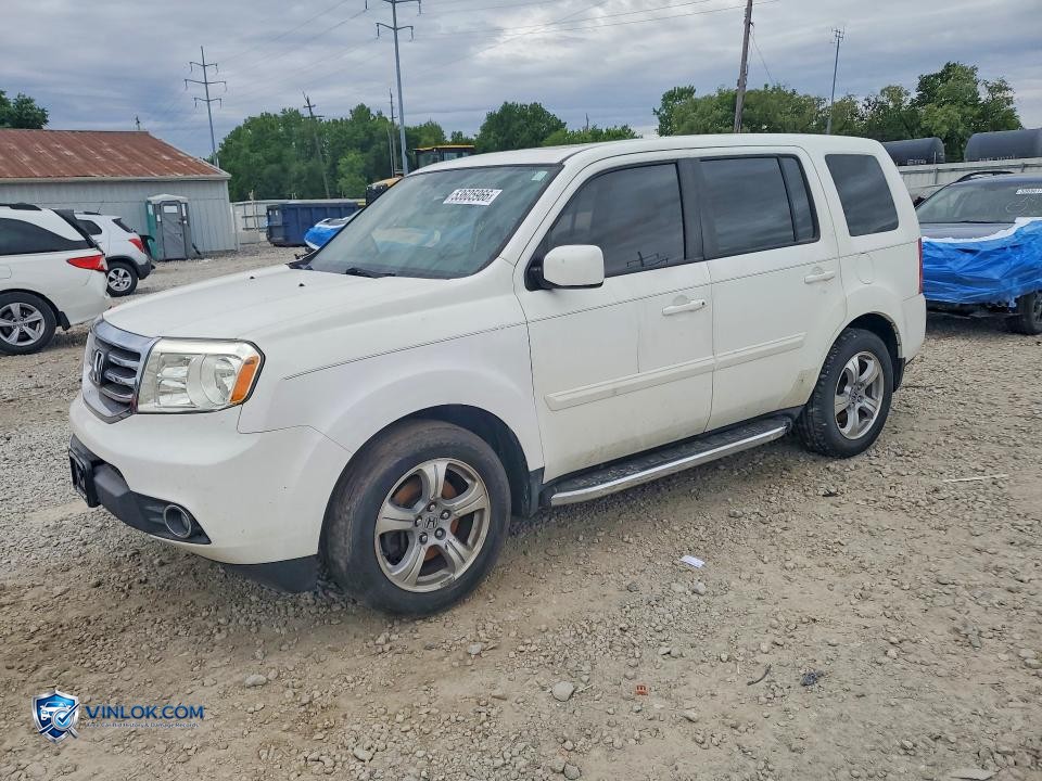 2015 HONDA PILOT EXL – Lot 53605966 auction photo