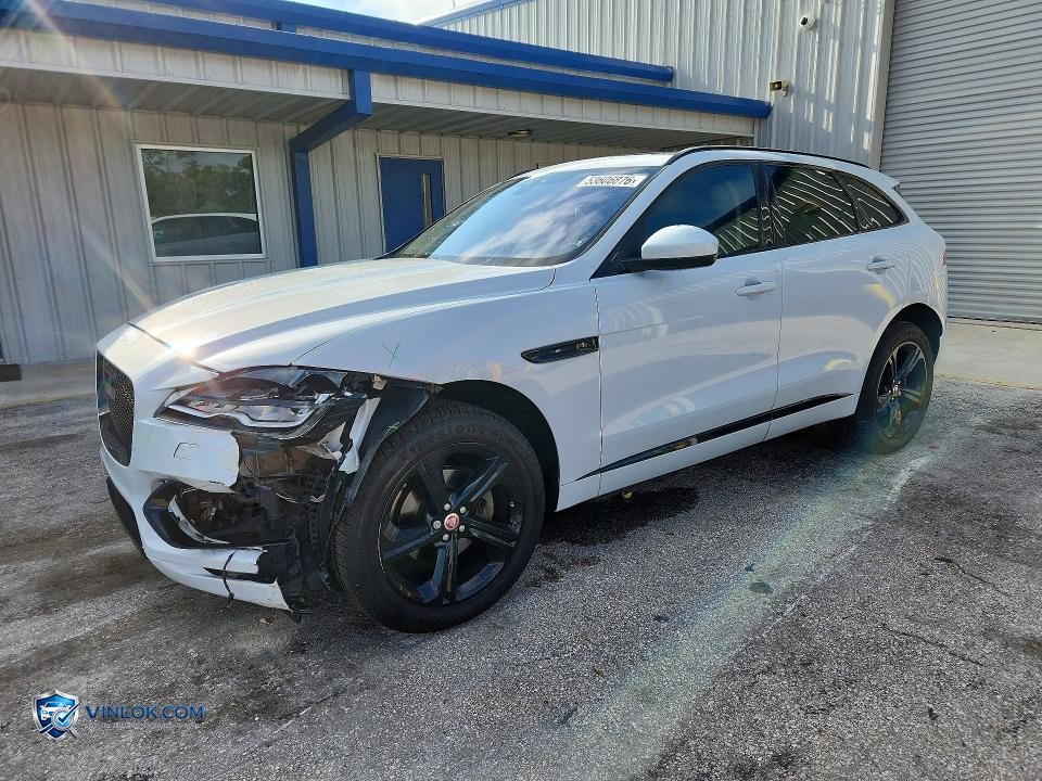 2020 JAGUAR F-PACE CHECKERED FLAG – Lot 53606876 auction photo