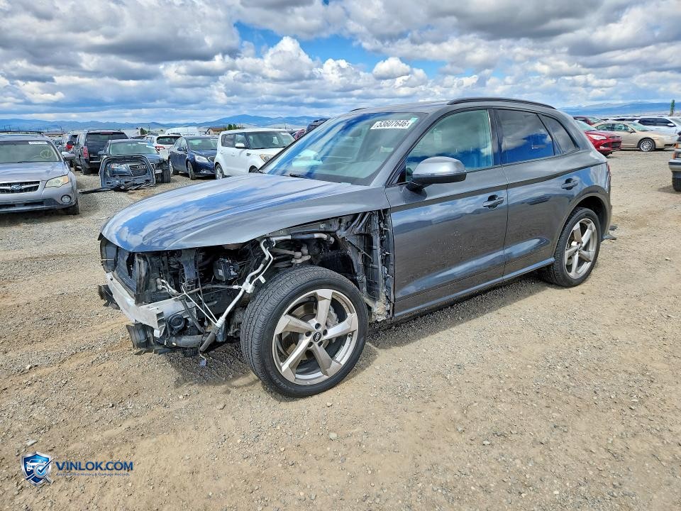 2020 AUDI Q5 TITANIUM PREMIUM PLUS – Lot 53607646 auction photo