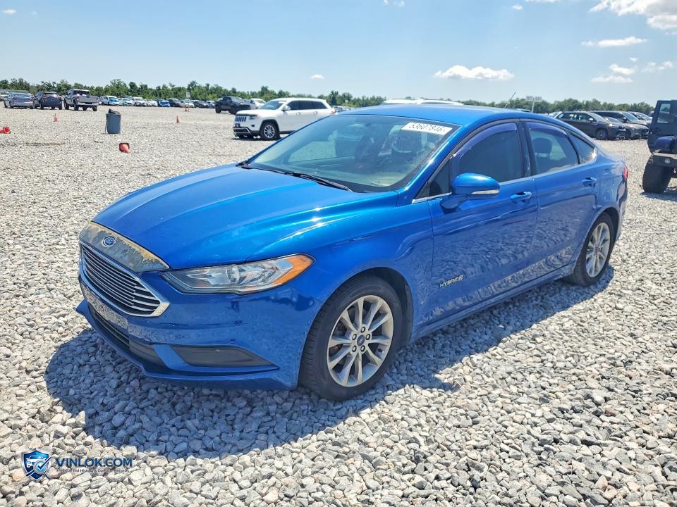 2017 FORD FUSION SE HYBRID – Lot 53607846 auction photo