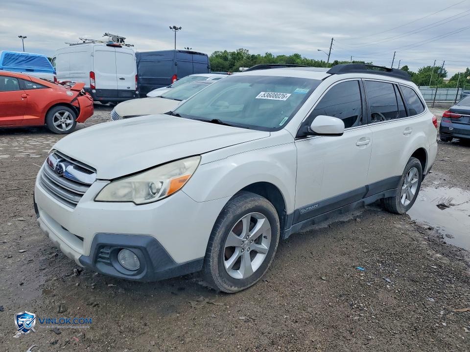 2014 SUBARU OUTBACK 2.5I LIMITED – Lot 53608026 auction photo