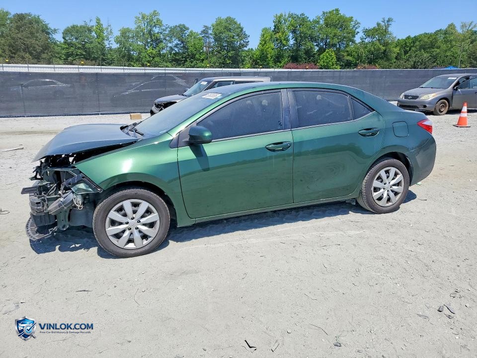 2015 TOYOTA COROLLA LE – Lot 53608536 auction photo