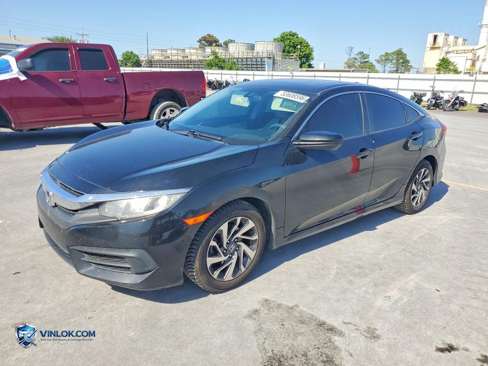 2017 HONDA CIVIC EX – Lot 53608596 auction photo