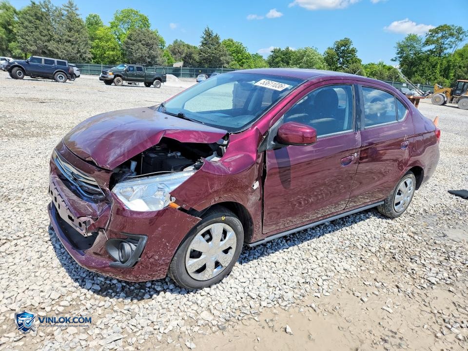 2019 MITSUBISHI MIRAGE G4 ES – Lot 53611036 auction photo
