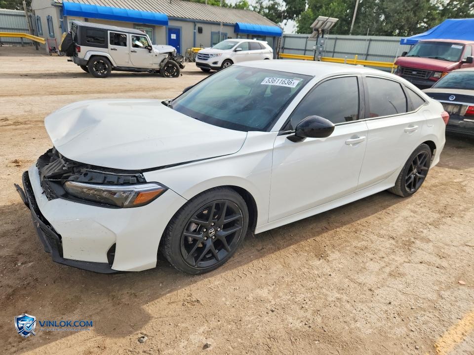 2025 HONDA CIVIC SPORT – Lot 53611636 auction photo