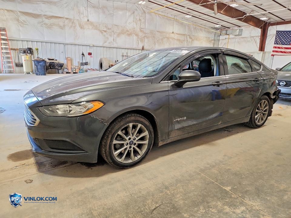 2017 FORD FUSION SE HYBRID – Lot 53612076 auction photo