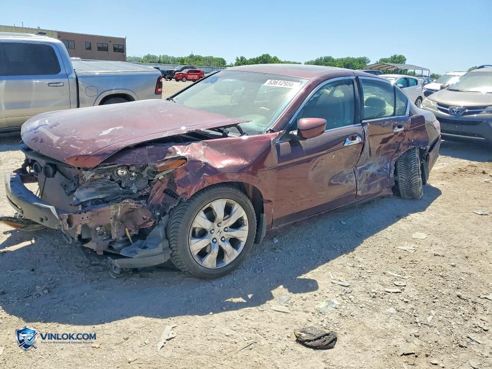 2008 HONDA ACCORD EXL – Lot 53612956 auction photo