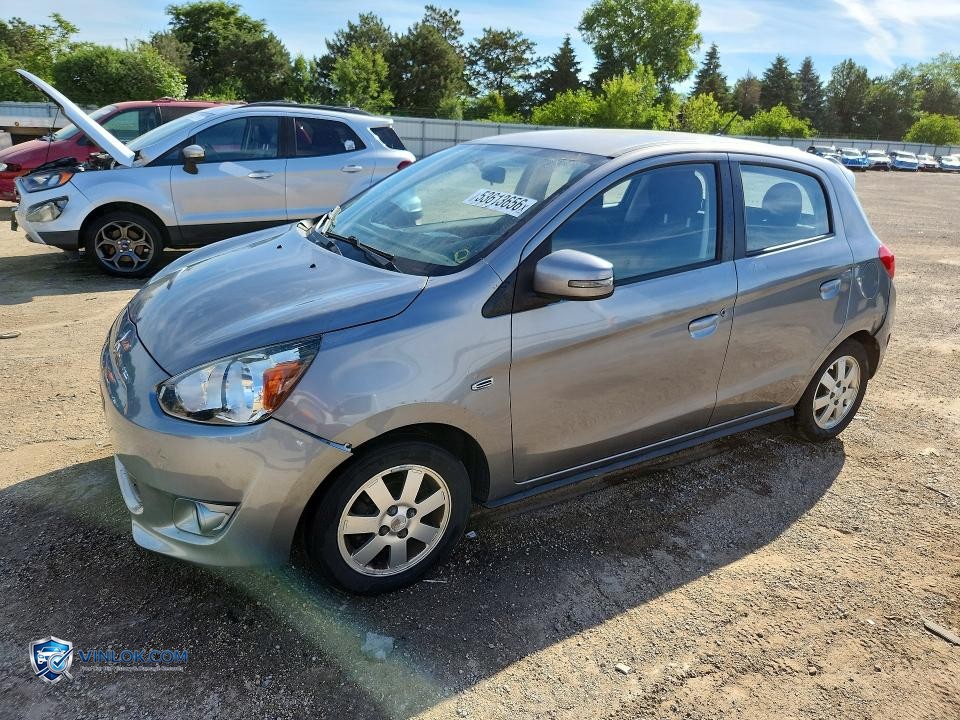 2015 MITSUBISHI MIRAGE ES – Lot 53613656 auction photo