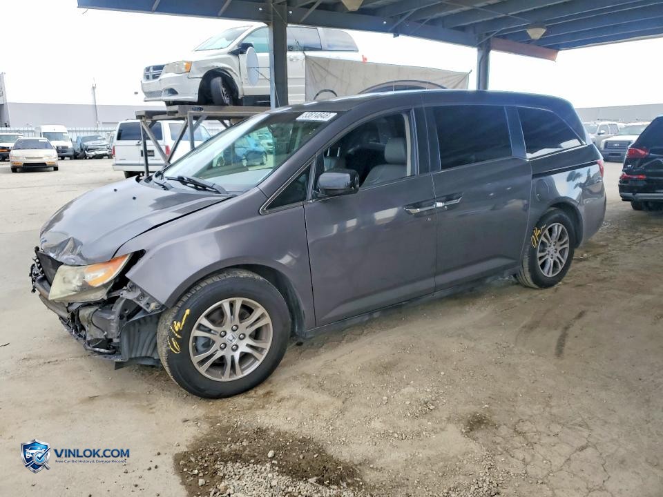2012 HONDA ODYSSEY EXL – Lot 53614646 auction photo