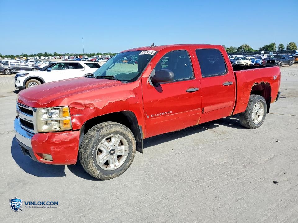 2007 CHEVROLET SILVERADO K1500 CREW CAB – Lot 53614696 auction photo