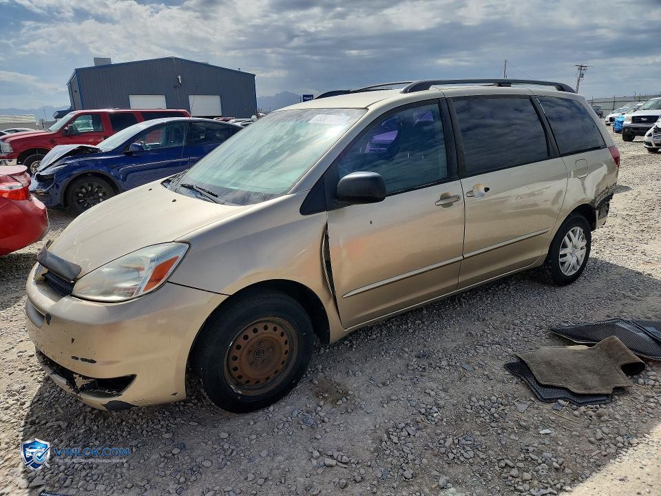 2005 TOYOTA SIENNA CE 8 PASSENGER – Lot 53617456 auction photo
