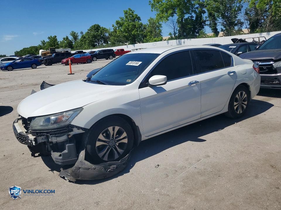 2015 HONDA ACCORD LX – Lot 53618166 auction photo