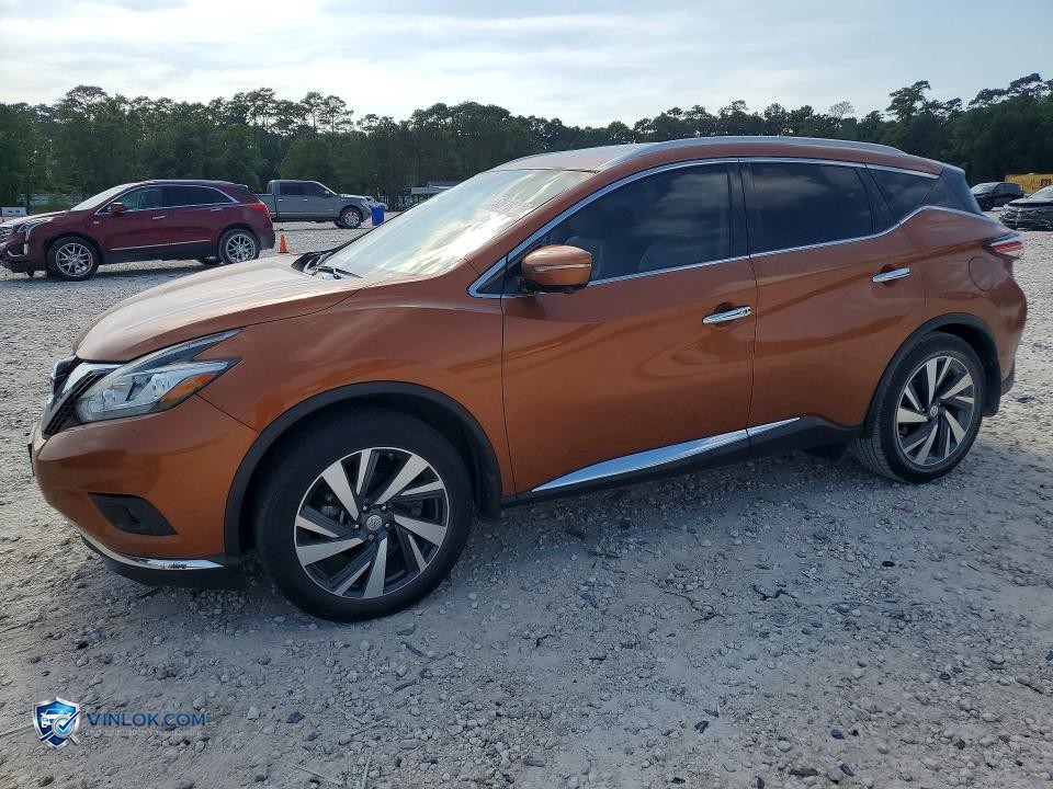 2015 NISSAN MURANO PLATINUM – Lot 53618236 auction photo