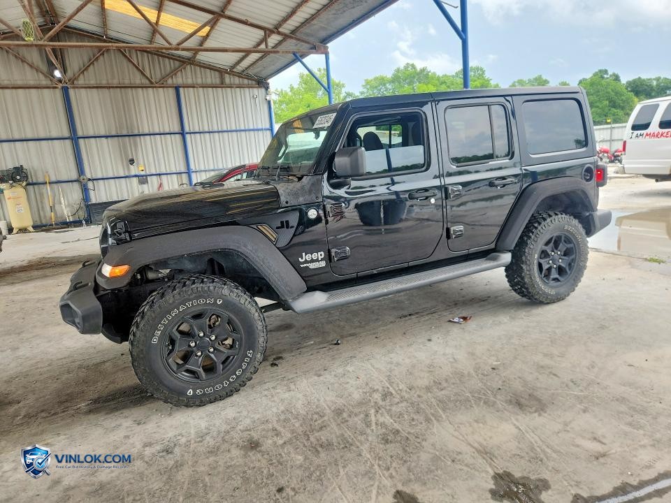 2019 JEEP WRANGLER UNLIMITED SPORT – Lot 53620346 auction photo