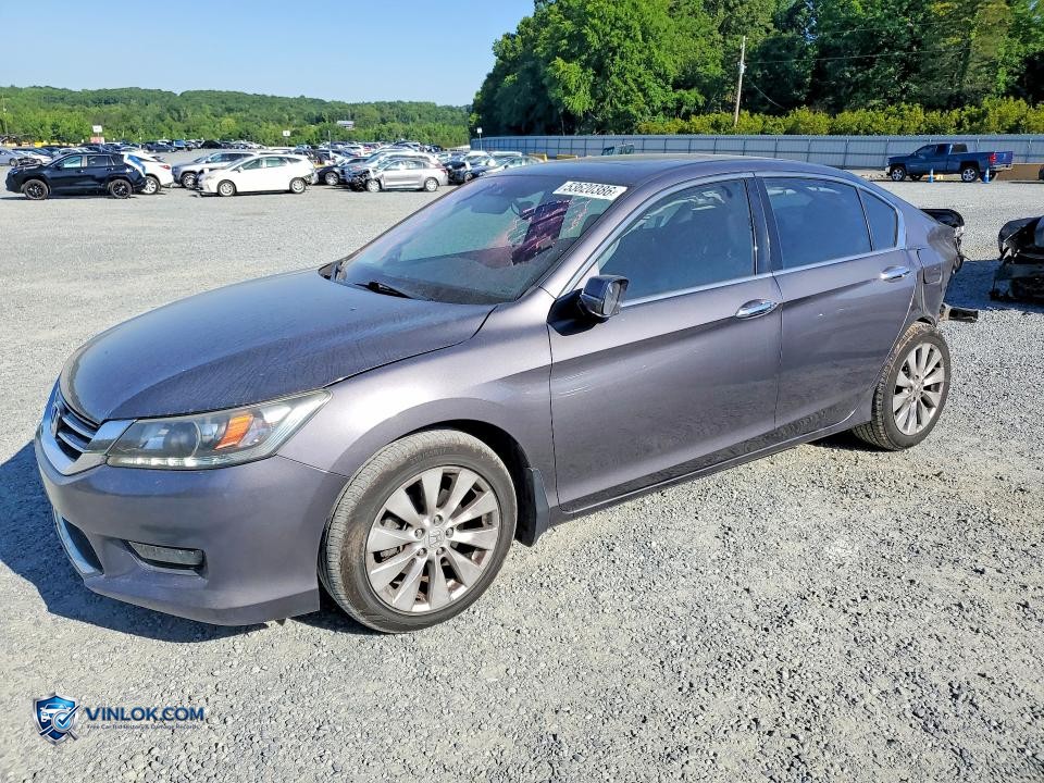 2014 HONDA ACCORD EXL – Lot 53620386 auction photo