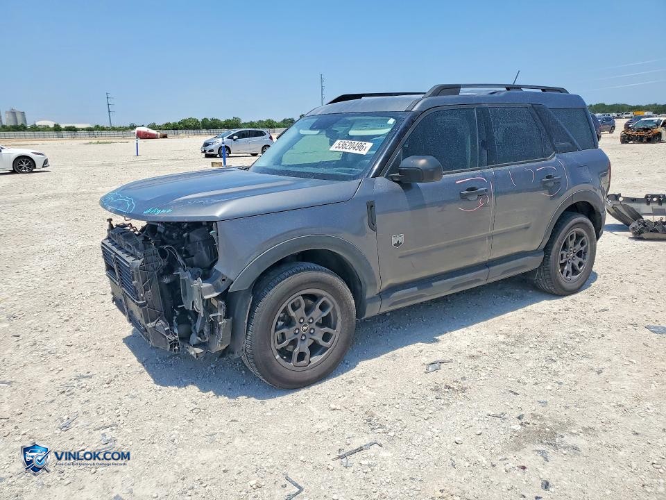 2021 FORD BRONCO SPORT BIG BEND – Lot 53620496 auction photo