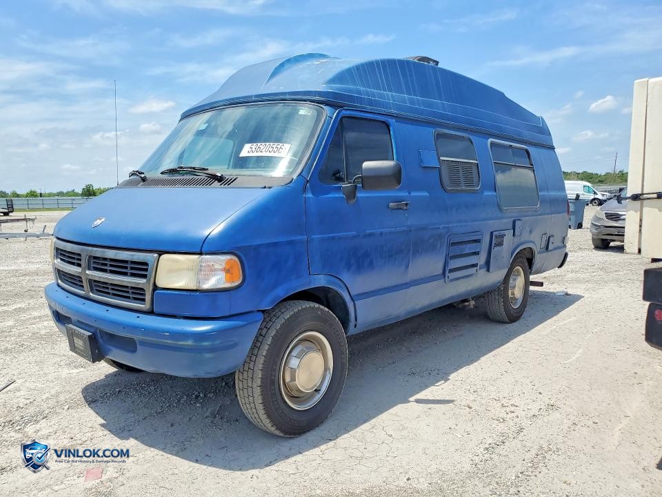 1996 DODGE RAM VAN B3500 – Lot 53620556 auction photo