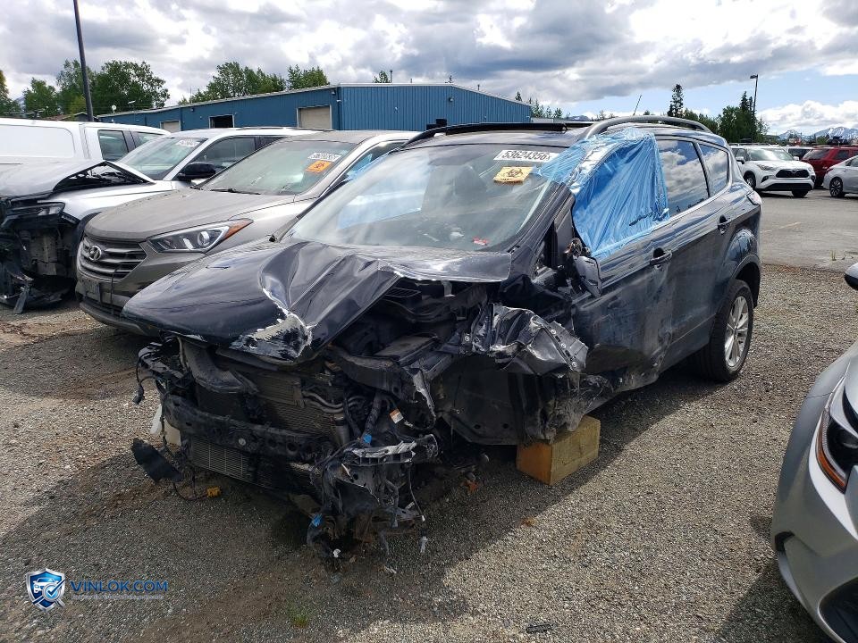 2018 FORD ESCAPE SEL – Lot 53624356 auction photo