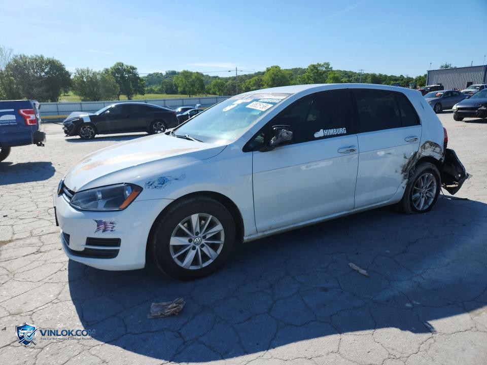 2016 VOLKSWAGEN GOLF S – Lot 53625156 auction photo