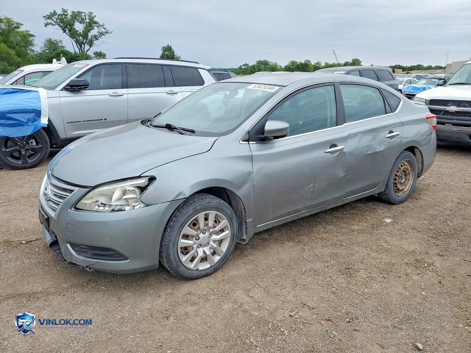 2013 NISSAN SENTRA S – Lot 53625346 auction photo