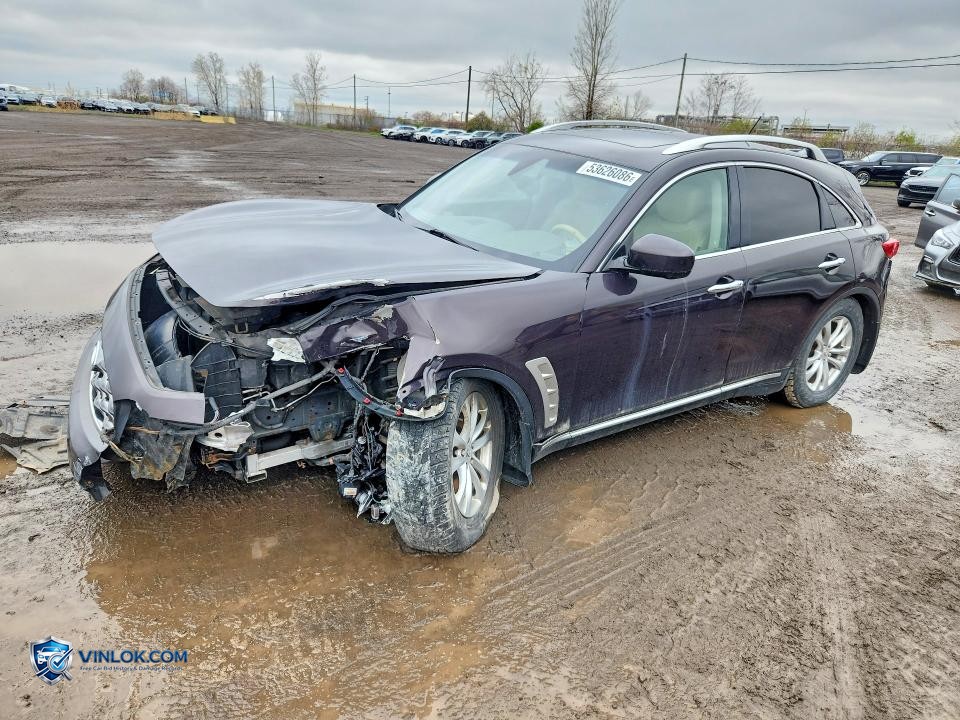 2010 INFINITI FX35 BASE – Lot 53626086 auction photo
