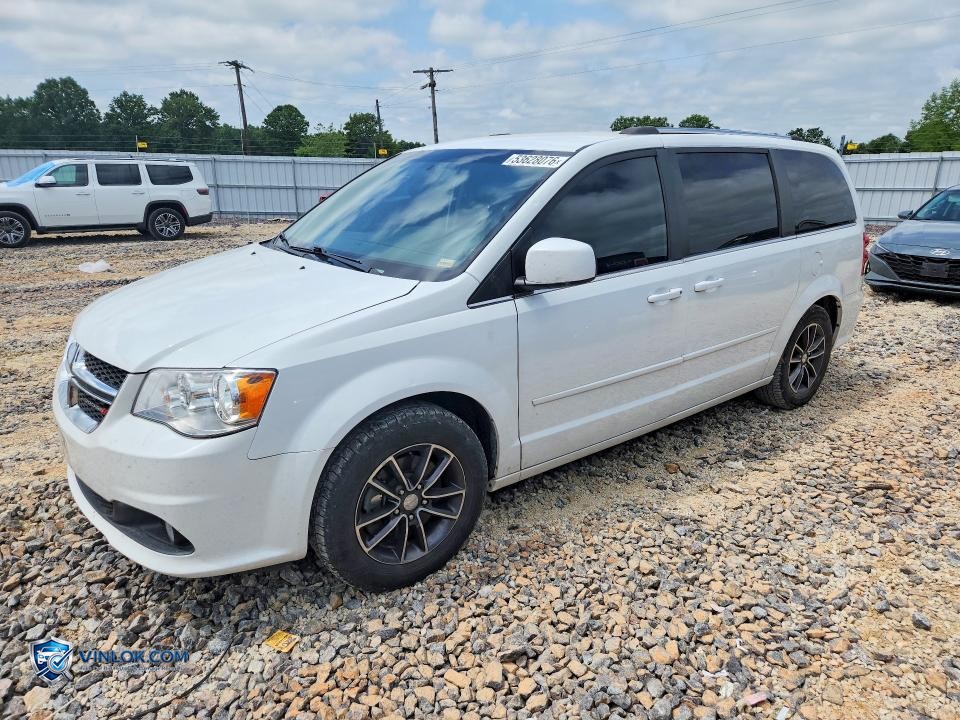 2017 DODGE GRAND CARAVAN SXT – Lot 53628076 auction photo