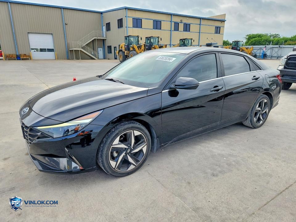 2023 HYUNDAI ELANTRA LIMITED – Lot 53628266 auction photo