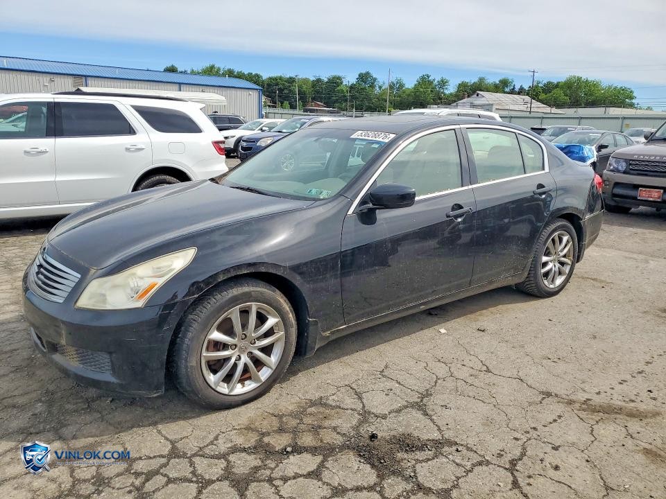 2009 INFINITI G37 SEDAN X – Lot 53628876 auction photo