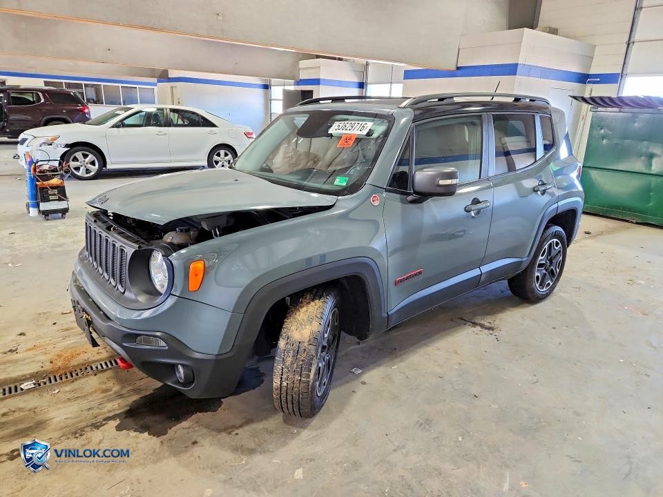 2017 JEEP RENEGADE TRAILHAWK – Lot 53629716 auction photo