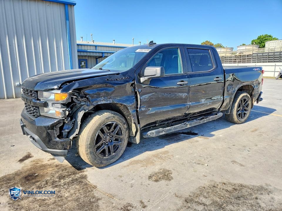 2021 CHEVROLET SILVERADO K1500 CUSTOM – Lot 53631036 auction photo