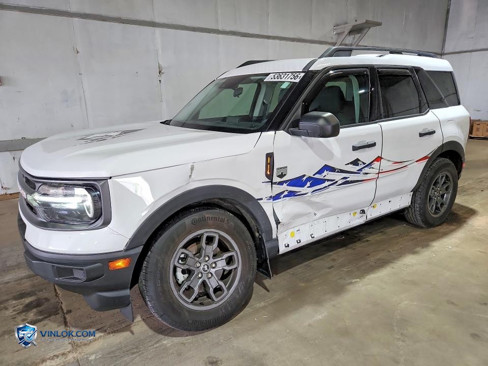 2023 FORD BRONCO SPORT BIG BEND – Lot 53631756 auction photo