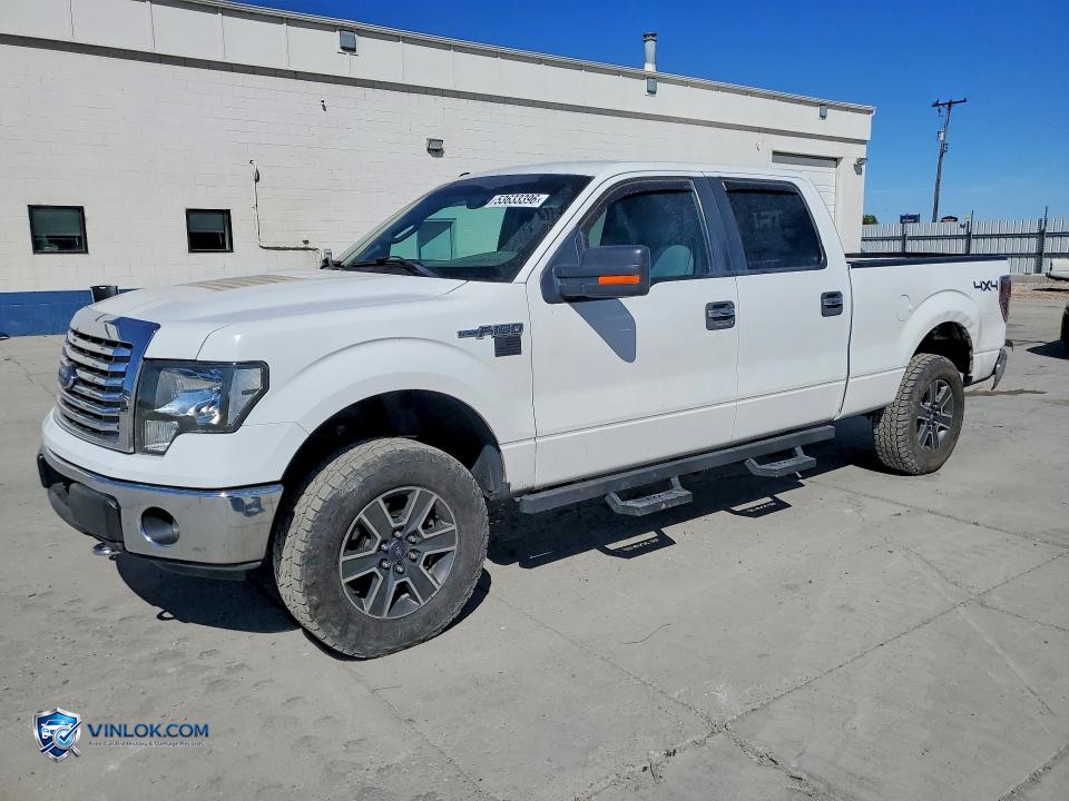 2012 FORD F150 SUPERCREW – Lot 53633396 auction photo
